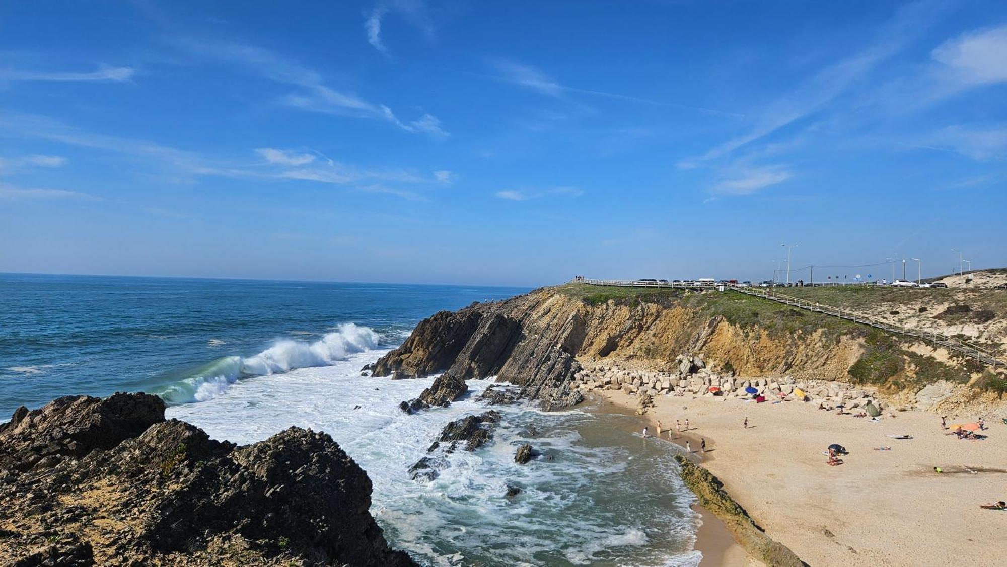 Nazare Uninterrupted Views And Sounds Of The Sea Pataias Exterior foto